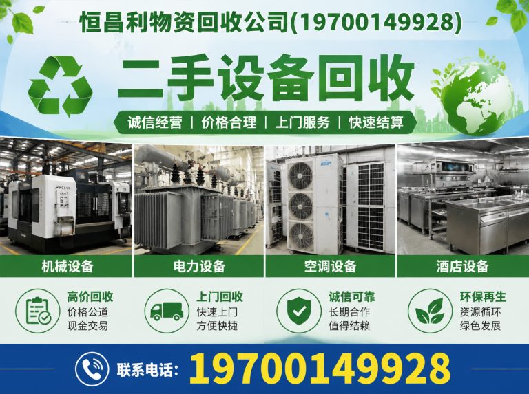 黄埔区废旧金属回收展示图